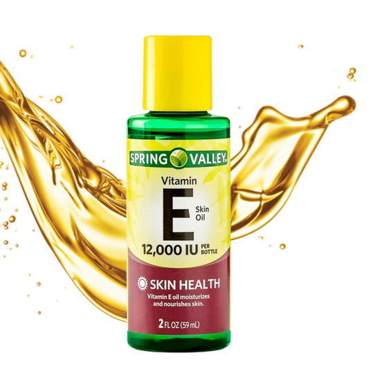 Spring Valley Vitamin E Oil with Keratin for Skin Care, 12000 IU, 2 fl oz