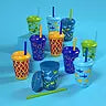 Ello Kids 12-Ounce Color Changing Tumblers with Lids and Straws, 10 Pack, Choose Color